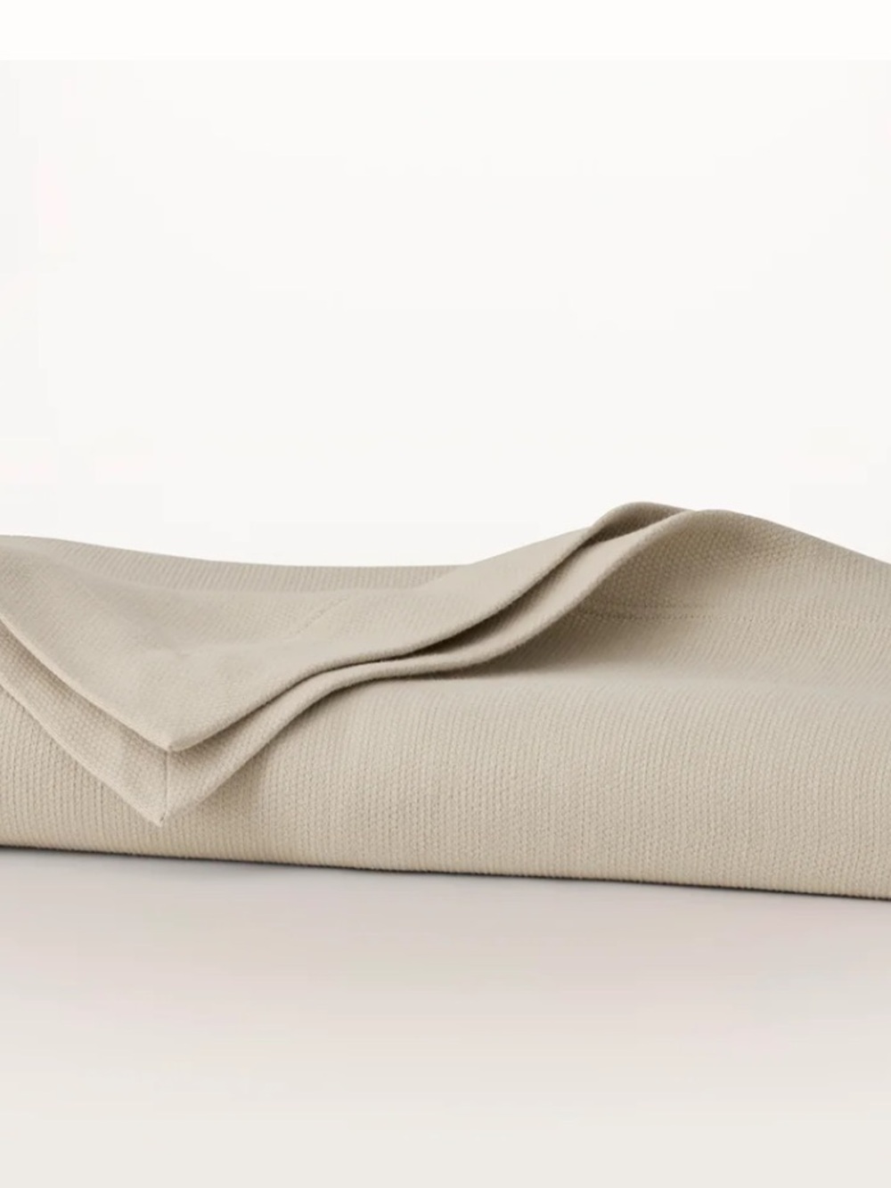 Boll & Branch Essential Bed Blanket sand Full/ queen